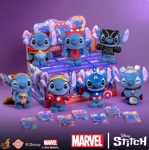 TOPTOY マーベル スティッチ COSBI ぬいぐるみキーチェーン