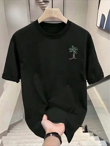 Men T-Shirts - Black - View 1