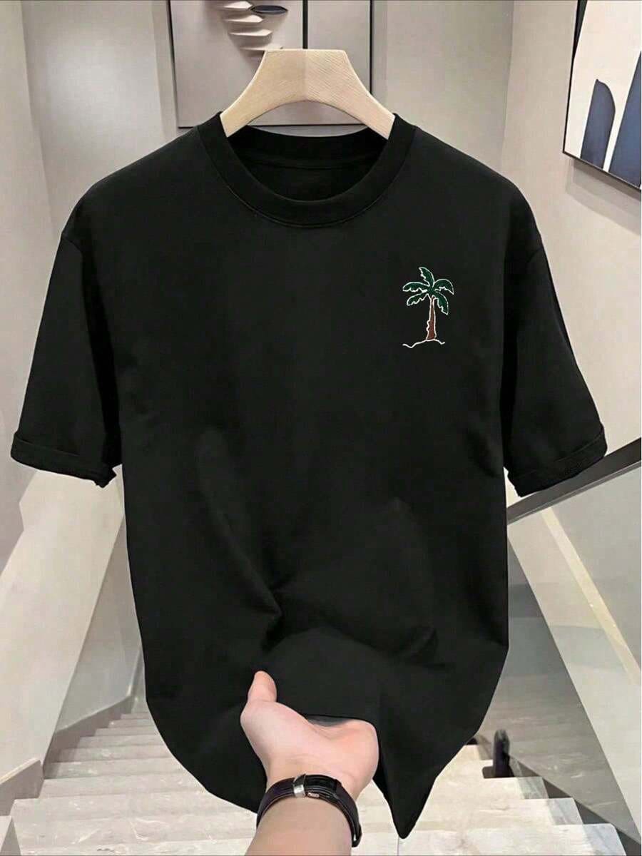 Men T-Shirts - Black - View 1