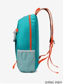 Corkhanj Ordain Outdoor Sports Shoulder Backpack Ultralight Large Capacity Folding Backpack Mountaineering Top - Suitable For Hiking, Cycling, Traveling, Business Trips, Fitness - Shock-Absorbing Breathable Straps - Quickly Folds And Stores As A Portable Backpack - Can Hold Hiking Poles - Durable Breathable Nylon - Waterproof And Wear-Resistant Fabric - Multiple Colors Available (Green, Blue, Black, Orange, Navy) - 藏蓝色 - 查看 3