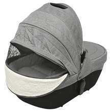 Joykoo Carriola para Bebé Asiento Reversible Bambineto Acolchado Ruedas de Goma Plegable Cinturón de Segurida - Gris - Ver 8