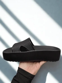 Chinelo Papete Slide Plataforma Corfly 100% EVA Unissex Antiderrante Original Leve Macio Ortopedico  Praia    Tecelagem Voadora    Praia