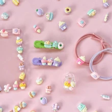 10/20/30pcs Cute Mixed Mini Desserts, Donuts, Ice Cream, Cakes, Hamburger Theme Series DIY Resin Flatback Decorative Charms, DIY Fashion Jewelry Making Parts And Accessories,Suitable For DIY Crafts, Phone Cases, Hair Clips,And More Creative Resin Decoration Accessories - Mini Dessert Series - View 4