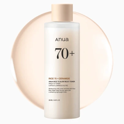 Anua Rice 70 Glow Milky Toner 250ML - Milky Glow Toner