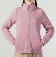 Under Armour Women's Outdoor Leisure Three-In-One Hooded Jacket - Pink - View 4