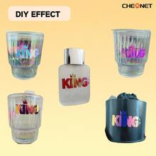 1 张全息激光变色龙自粘性乙烯基永久性乙烯基和转移胶带薄膜 DIY 定制工艺品