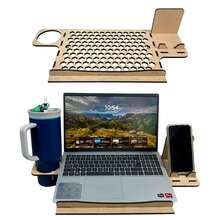 Rockkings Base Laptop De Mdf De 6 Mm Con Porta Vasos Y Porta Celular - Windows - Ver 9