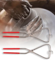 1 件未充电不锈钢陶器卡尺、陶瓷浸渍钳、粘土雕塑手钳、窑炉处理工具，适用于粘土造型和陶瓷工艺