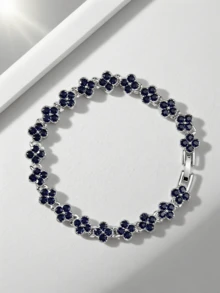 1条时尚四叶草彩色铜手链，男士朋克风合金手链，适合男士日常佩戴，夏季适用，送朋友的礼物 - 手鍊 - 查看 21