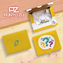 Pañalero Hola Papi Noticia De Embarazo Caja Incluida - Blanco - Ver 4