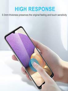3 miếng phim kính cường lực HD bảo vệ màn hình điện thoại tương thích với Samsung Galaxy/tương thích với iPhone 17/tương thích với /Redmi Phim bảo vệ chống cháy nổ và chống trầy xước 9H Thiết yếu bảo vệ màn hình, sử dụng hàng ngày, văn phòng, phụ kiện điện thoại gia đình chống nước chống sốc chống rơi - Trong sáng - Xem 9