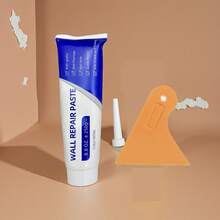 2pcs 250g Wall Repair Paste: White Filler + Magic Tool, Glue-Free & Odorless, DIY Wall Hole & Crack Repair - one-size - View 2
