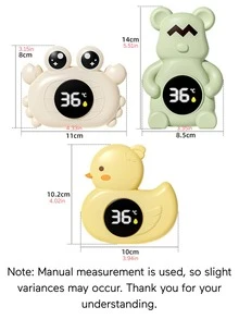 婴儿洗澡水温计 - 用于婴儿洗澡、儿童游泳池和浴缸水温安全监测