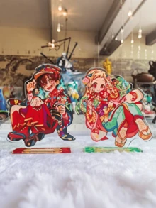 厕纸花子君动漫周边 八代奈奈电话亭 亚克力支架 - 彩色 - 查看 6