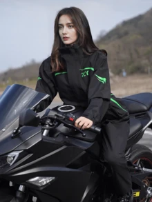 Rain Coat Fashion Raincoat ,Full Body Rain Coat Suit Thickened Raincoat & Rain Pants Set, Advanced Raincoat, Waterproof And Windproof Rain Jacket, Raincoat For WoMen Both Raincoat For Men, Rain Poncho Wear-Resistant & Anti-Riot Rain Jacket,Multi Functional Raincoats For Outdoor Activities,Cycling Traveling Climbing Camping Hiking Fishing Rain Coat ,High Quality Wear-Resistant Raincoat, Moto Raincoat Rider Raincoat