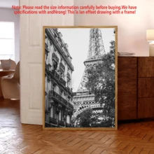1 tấm áp phích Tháp Eiffel Paris, tác phẩm nghệ thuật trên vải canvas, tranh trang trí theo chủ đề Paris, trang trí phòng Paris, nghệ thuật treo tường, áp phích, nghệ thuật treo tường có khung, sắp xếp phòng, nghệ thuật treo tường, thẩm mỹ trang trí phòng, trang trí cổ điển, nghệ thuật treo tường phòng khách - vải canvas (khung tùy chọn) - Nhiều màu - Xem 3