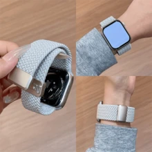 Summer Casual Nylon Magnetic Strap Compatible With 38/40/41/42/44/45/46/49mm, Compatible With Apple Watch Strap Ultra/Se10/9/8/7/6/5/4/3/2/1 - 38/40/41mm (S10) 42mm - View 18
