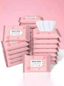 10pcs/100pcs Mini Portable Hand And Mouth Cleaning Wipes, Care Wipes,1 Pack Of 10 Pieces, Pull-Out Cleaning Wipes