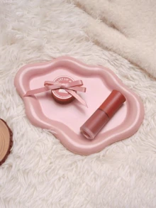 1pc Cloud Shaped Tray, Single Layer Luxury Jewelry Storage Rack, High-End Perfume And Key Organizer, Suitable For Home, Room, Living Room, Office, Christmas Home Decor, Christmas Decoration, Desktop Decor, Wooden Tray, Retro Style, Vase, Plate, Wooden Tray, Coffee Table, Decorative Tray, Desktop Decor, Home Decor, Black Decor, Sofa Armrest Tray, Bohemian Style, Holiday Beach Style, Bathroom Series, Bedroom Series, Large Capacity - White - View 6