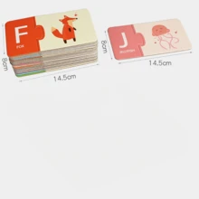 Zabawka edukacyjna z liczbami i literami 1-20, dopasowywanie liczb i ilości, 26 par słów alfabetu, fiszki edukacyjne z matematyki i języka angielskiego dla przedszkolaków, odpowiednie dla chłopców i dziewcząt, prezent dla przedszkolaka, prezent świąteczny