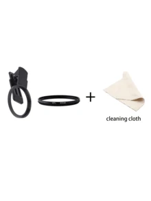 67mm Clip-On CPL Polarizing Filter Kit For Smartphone Camera Lens, Ultra-Thin Multi-Coated Circular Polarizer Lens Filter, Clip-On Phone Filter