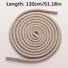 V-Neck Hat Drawstring, Sports Pants Waist Drawstring, Belt, Shoe Laces, Decorative Solid Round Rope, Metal Head, High-End Clothing Accessory - Multicolor - View 4