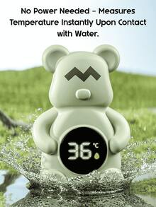 婴儿洗澡水温计 - 用于婴儿洗澡、儿童游泳池和浴缸水温安全监测