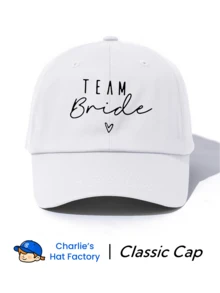 Mũ lưỡi trai cổ điển dành cho nữ - In hình đội cô dâu - EVJF, Despedida De Soltera, Addio Al Nubilato, Bachelorette Favors - cô dâu - Xem 16