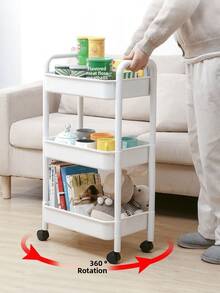 5/4/3-Tier Rolling Storage Cart, Underwear Organizer, Thick Tubes, Strong Load-Bearing Capacity, Multi-Layer Storage Rack, Suitable For Kitchen, Bedroom, And Outdoor Camping, Plastic Design, Multifunctional Storage Cart | Stylish Modern Shelf | Sturdy Storage Rack, Great For Halloween, Christmas Gifts