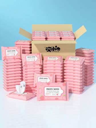 10 piezas/100 piezas Toallitas limpiadoras portátiles para manos y boca, toallitas de cuidado, 1 paquete de 10 piezas, toallitas limpiadoras extraíbles