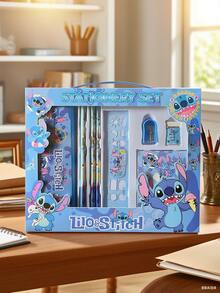 Bộ quà tặng văn phòng phẩm Stitch và Công chúa băng giá, Hộp quà tặng đồ dùng học tập, Mùa tựu trường - Nhiều màu - Xem 1