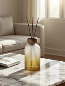 1个250/500毫升大容量家用香氛藤条扩香器，持久留香，空气清新剂，香氛精油扩香器，适合送给闺蜜、女性，冬季、万圣节、圣诞节等场合。 - 多色 - 查看 12