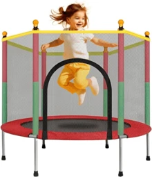 Trampoline Jumping Tumbling Children's Jumping Mat Color Black - Red - View 6