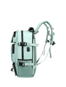 Large Multifunctional Backpack, Travel Bag, Backpack, Waterproof, Nylon Strap, Usb - Random Color - View 7