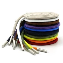 V-Neck Hat Drawstring, Sports Pants Waist Drawstring, Belt, Shoe Laces, Decorative Solid Round Rope, Metal Head, High-End Clothing Accessory - Multicolor - View 3