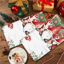 2/4 Stücke Set, Geschirrtücher, Elfen-Muster bedruckte Handtücher, Weihnachtsgeschenke, Weihnachtsdekoration, super saugfähige Mikrofaser moderne Handtücher, Kochutensilien und Backhandtücher, Geschirrtücher, Reinigungstücher, Handtücher, Teehandtücher, ultra weich und hochabsorbierend, Küchendekoration, Geschenke für Nachbarn, Geschenke für Mütter, Geburtstagsgeschenke, Einweihungsgeschenke für Freunde, Küchenutensilien, tägliche Notwendigkeiten - Verschiedenfarbig - Übersicht 6