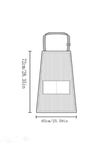 قطعة واحدة، مريلة مطبخ منزلية للرجال والنساء مزينة بسكين وشوكة الطهي، فائقة المقاومة للماء والزيت والبقع، مريلة أنيقة للمسح باليد