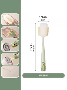 5-In-1 Multifunctional Cup Brush, Straw Brush, U-Shaped Cup Wall Brush, Bottle Specific Brush, Cup Lid Brush, Kitchen Cleaning Tool