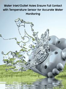 婴儿洗澡水温计 - 用于婴儿洗澡、儿童游泳池和浴缸水温安全监测