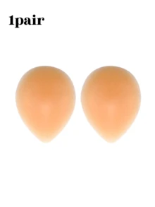 قطعتان من وسادات السيليكون القابلة لإعادة الاستخدام للمؤخرة النسائية، تستخدم لتعزيز المؤخرة جسديًا على كلا الجانبين وتشكيل الجسم، مناسبة للسيدات من مختلف أنواع الأجسام