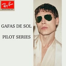 Ray-Ban Lentes De Sol Ray - Ban Aviator Estilo Clasico Unisex Color de la lente Verde Color del armazón Dorado Diseño Protección UV - Verde - Ver 2