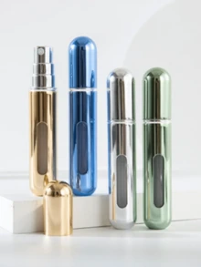 10ml 香水可填充雾化瓶，便携式旅行装亮色铝管可重复使用古龙水喷雾容器，适合居家、旅行、商务旅行、度假、送礼 - 彩色 - 查看 8