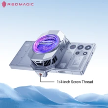 nubia Redmagic VC Cooler 6 银色，热传导速度提升 54%，10 秒内温度下降 18℃，30W 三模式智能温控，定制小型轴流风扇：风量增加 20%，轻巧紧凑，适用于各种场景