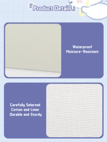 Sanrio 家庭系列肉桂卷收纳盒，折叠式设计，防溅面料，防潮底座，可折叠以便紧凑包装，非常适合放在壁橱架子、书桌抽屉、宿舍、露营装备、房车存储、玩具箱或工艺品用品中，轻质手柄，加固接缝，可爱肉桂卷印花，可堆叠，适合 Sanrio 收藏家作为礼物，节省空间的家居和办公室收纳盒 - Cinnamoroll-藍色 - 查看 7