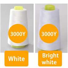 1/3/4/6pcs Elastic Lockstitch Sewing Thread Set, 3000 Yards Spool, 100% Polyester Serger, Overlock, Quilting Thread For Stretchy Fabrics Like Swimwear, Lingerie, Knitwear, Socks, Etc.