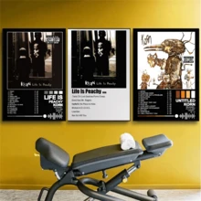 Tranh treo tường (1/3 tấm), khung tùy chọn, trang trí tường, trang trí phòng, bộ tranh áp phích ban nhạc Korn Vintage Metal, tranh nghệ thuật âm nhạc cổ điển, phù hợp cho phòng ngủ, phòng giải trí, quán bar - Tranh canvas, tranh chân dung, tranh tường Toile. - Nhiều màu - Xem 8