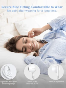 Wired Earphones 3.5mm Jack Earbuds Audio Earphones Headphones Electronic Calls & Music Bass Stereo In-Ear Headphones Wireless Headphones Headset For Ipad/Pc