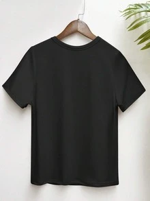 Women T-Shirts - Black - View 3