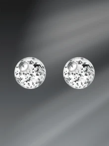 CIZME 2 piezas Bolas de acero inoxidable de repuesto con diseño divertido para mujer, Accesorios de anillos para el ombligo de 14G 16G con bolas de cristal CZ brillantes y flexibles de 3.5mm 5mm 8mm - Multicolor - Ver 22