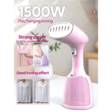 OBOVAY 1pc Professional Steam Iron, Handheld Fabric Garment Steamer, 1500W, Upright Travel, 280ml Mini Portable, Home & Travel Clothing Iron - EU E Type Plug(220-240V) - View 3